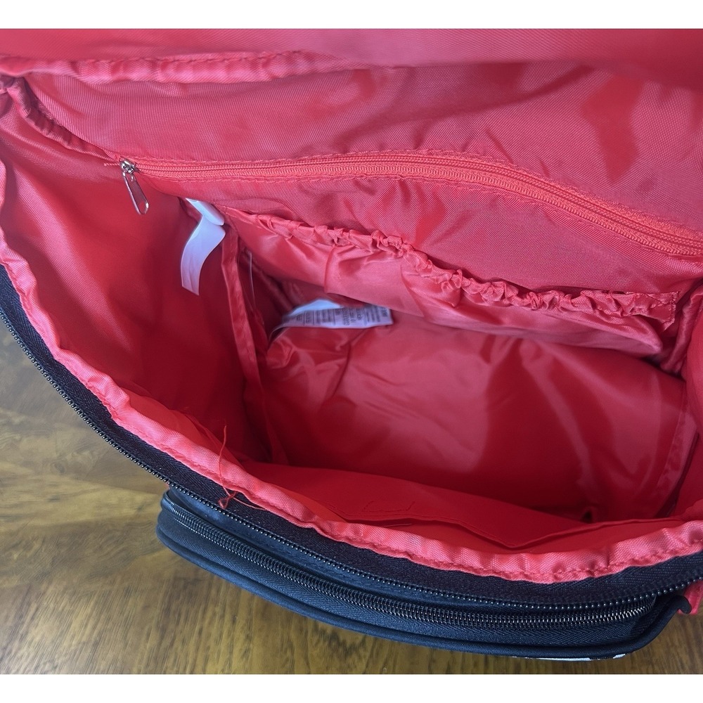 MICKEY MOUSE Diaper Bag 15-in Backpack Changing Pad Clear Pack Multi-Pocket NEW - Picture 11 of 16